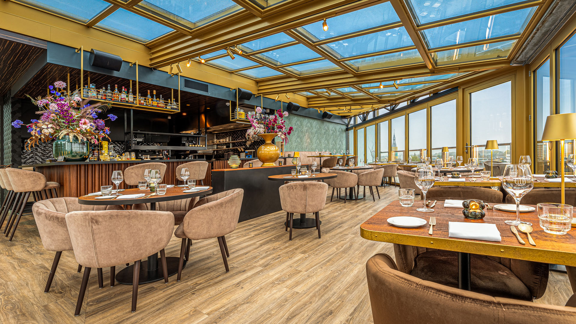 Background Restaurant Design Verlichting